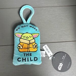 Little Sleepies Star Wars Grogu Plush Door Hanger NWT
